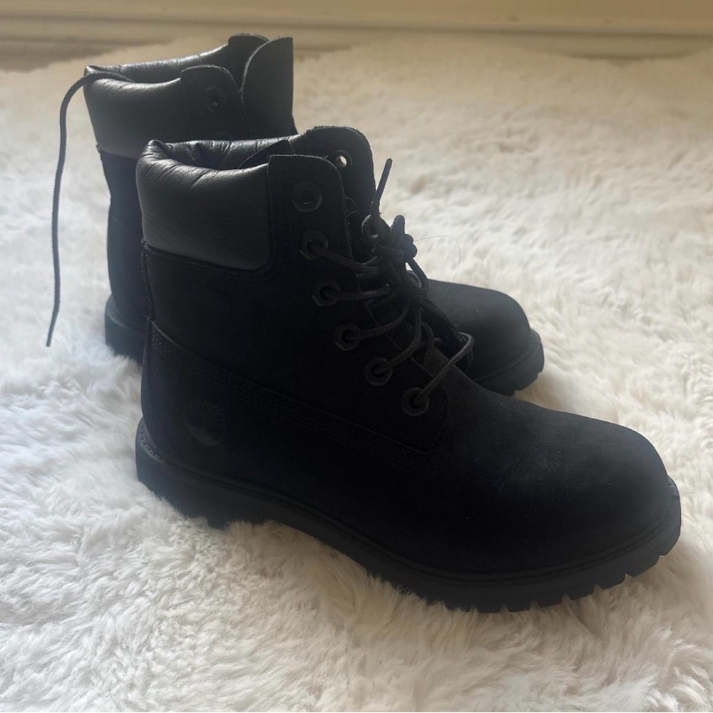 Black Timberland Boots